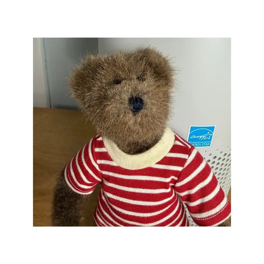 BOYDS Bear Retired Fully Poseable Cousin Marty with Dog Rover Collectible‎